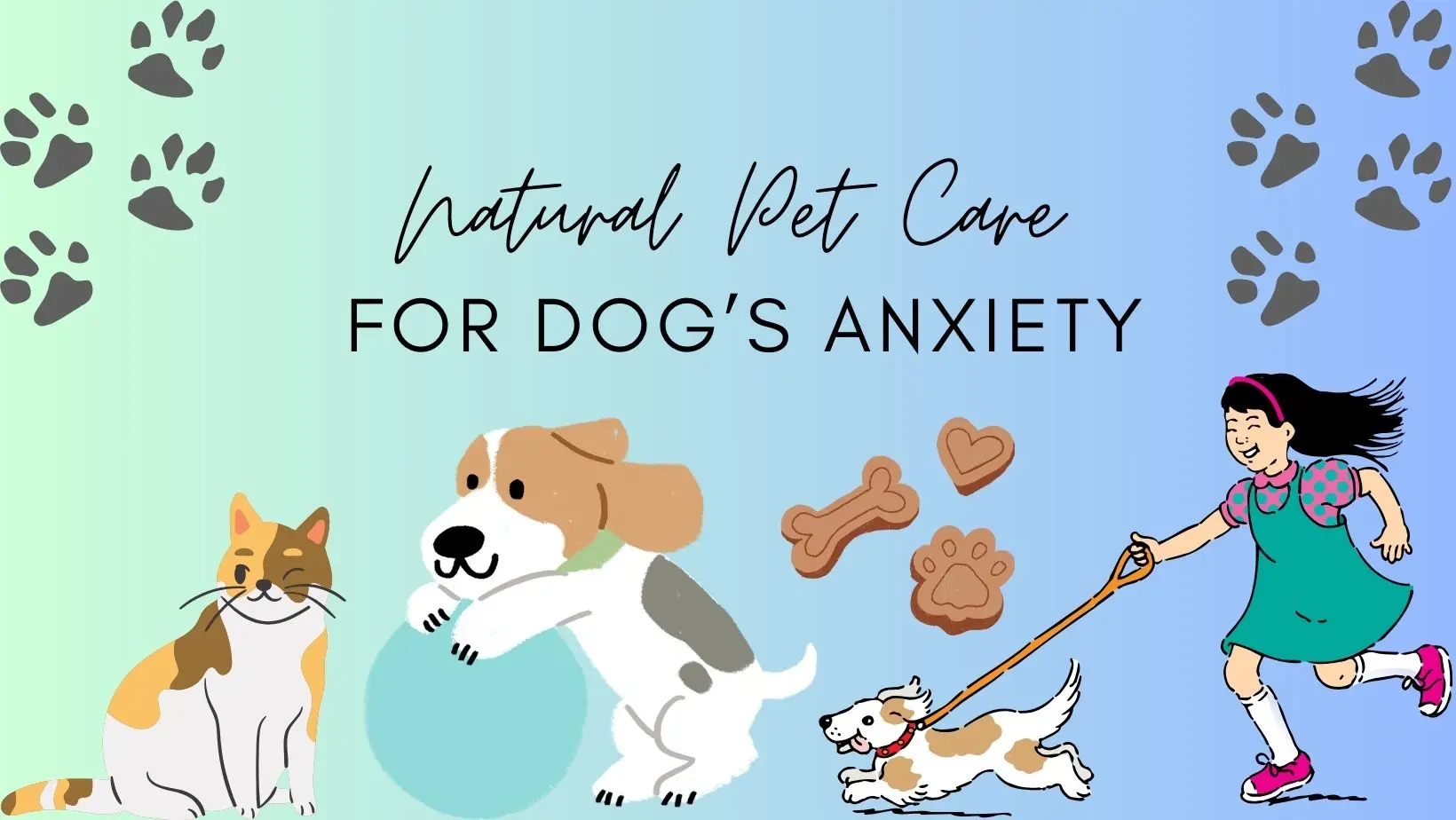 Natural pet care for dog’s anxiety